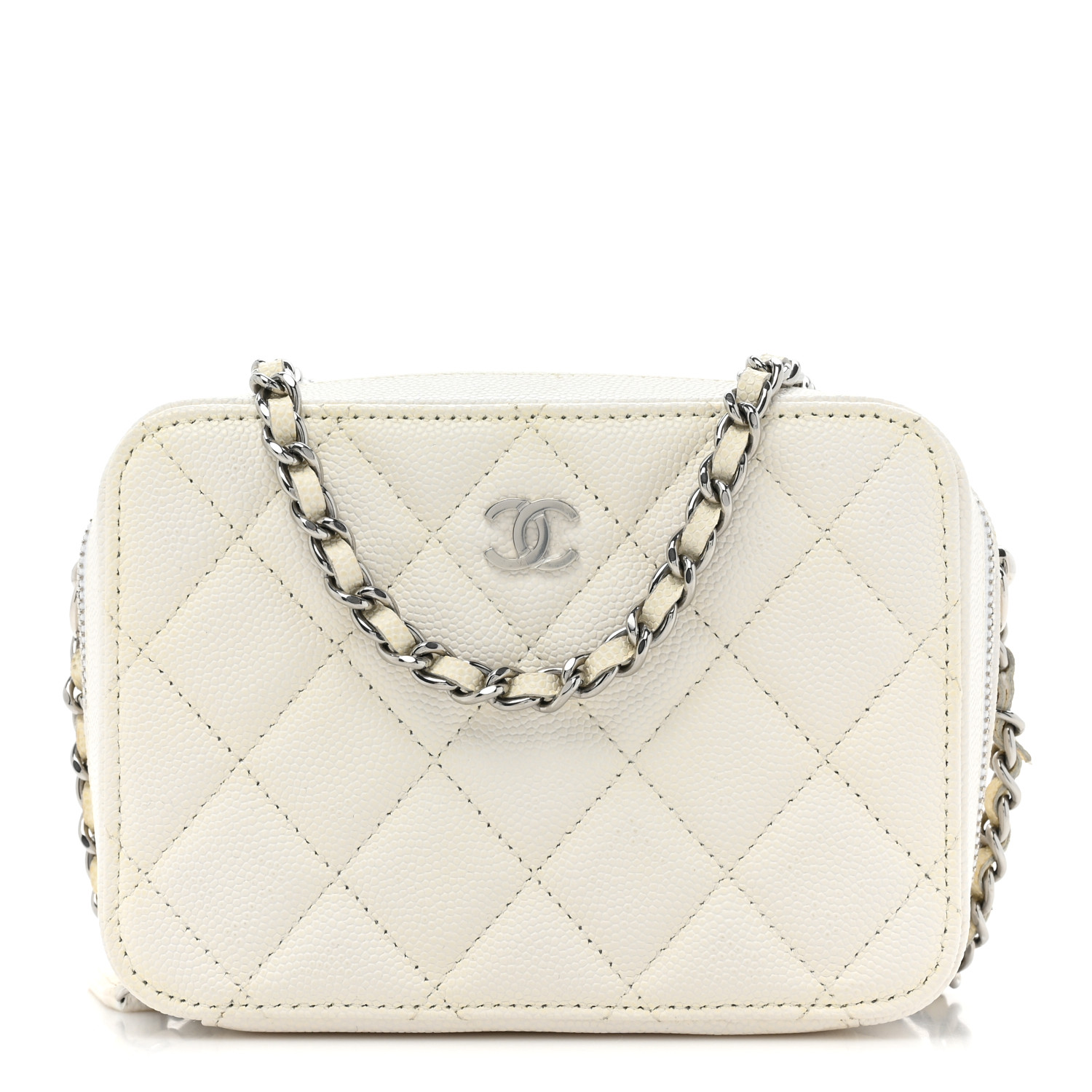 Chanel Camera Bag White
