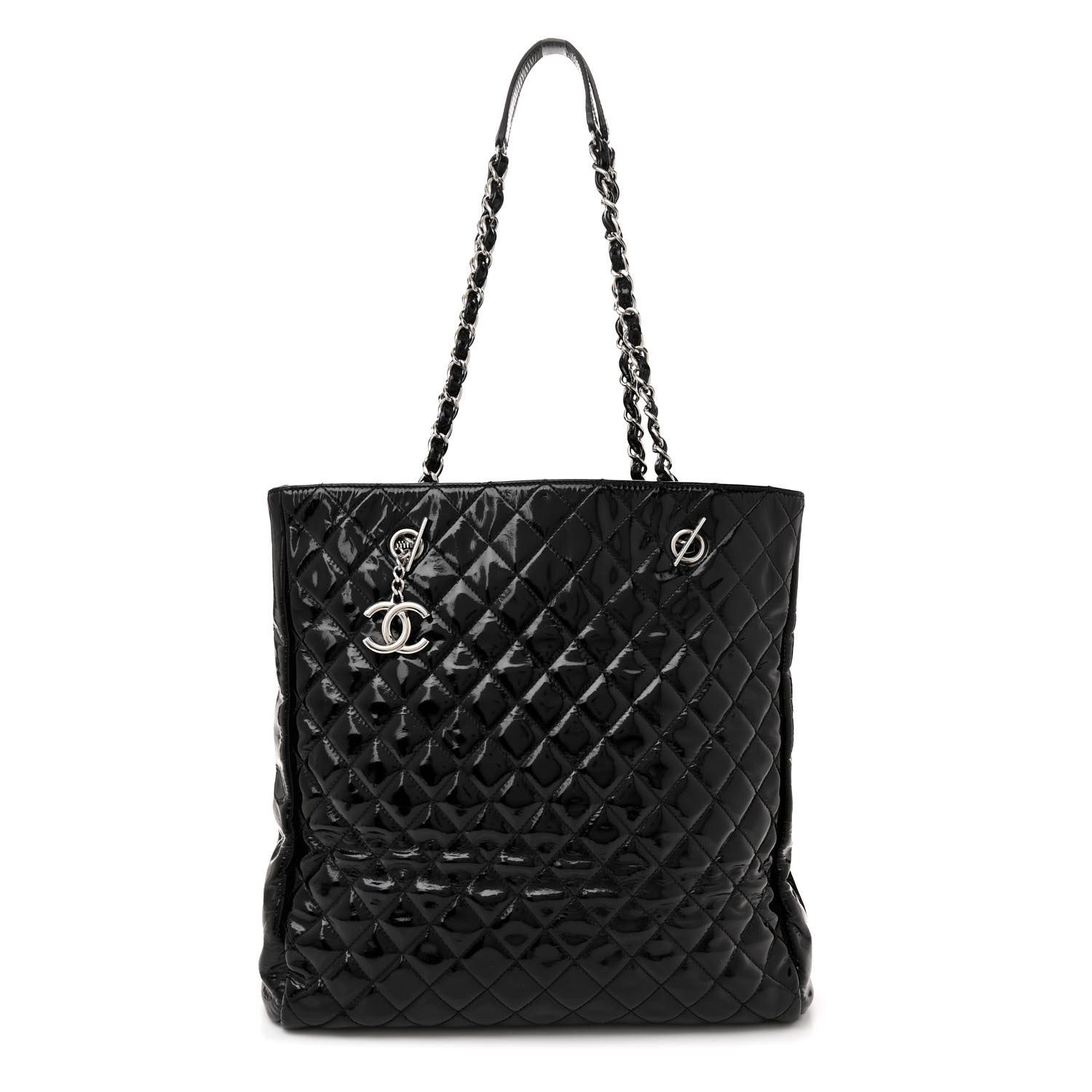 Chanel Large Shopping Tote Black