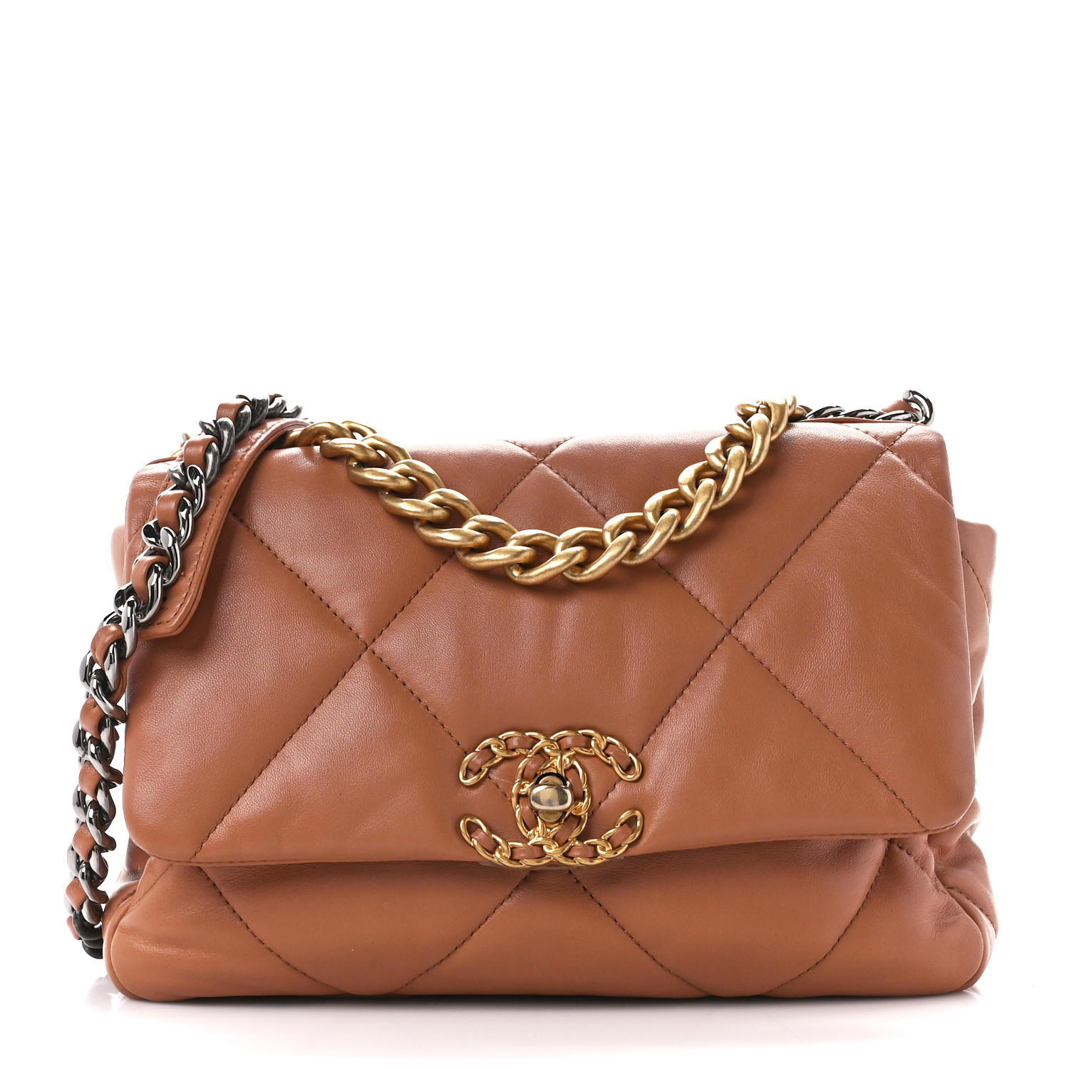 Chanel Medium Chanel 19 Flap Brown