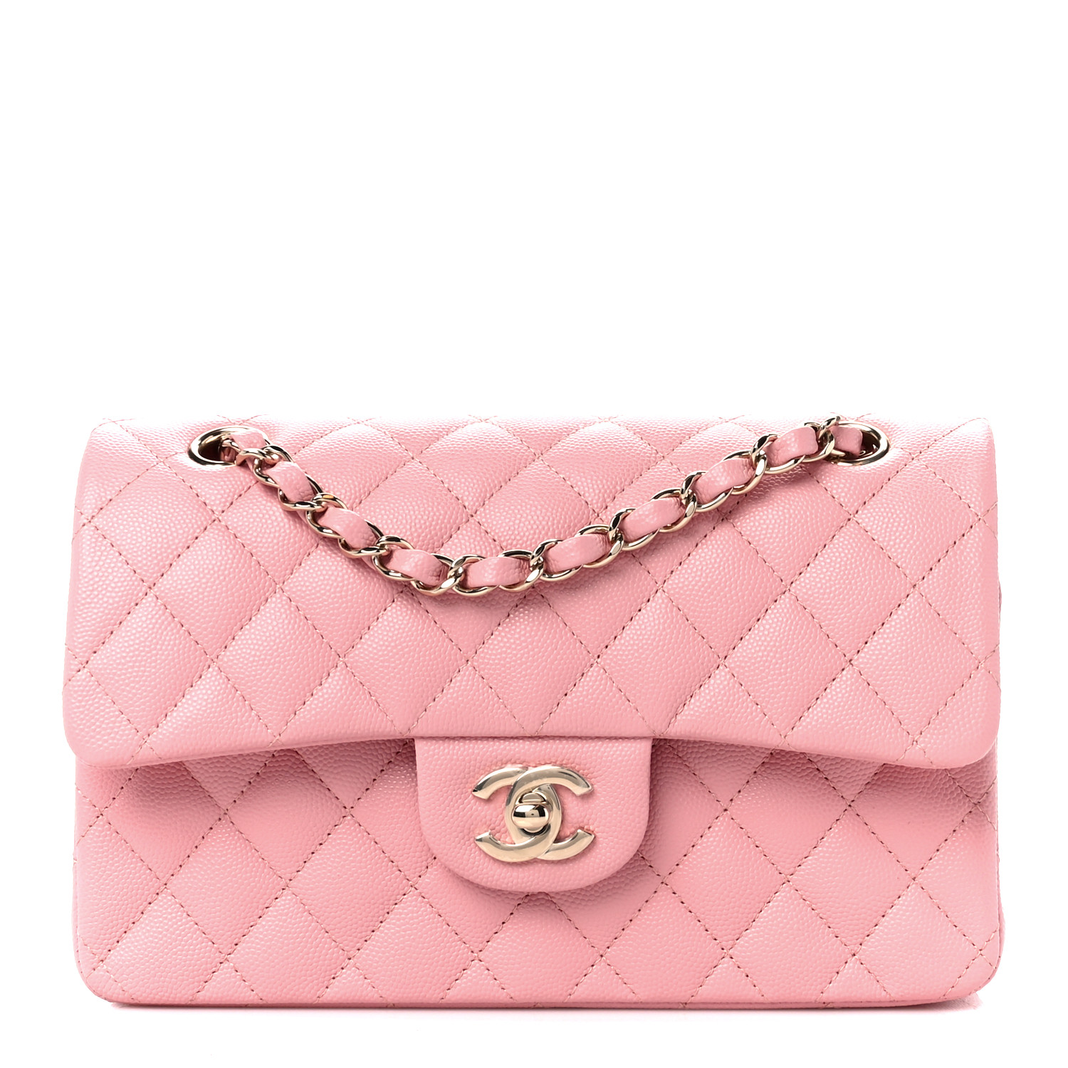 Chanel Small Double Flap Pink
