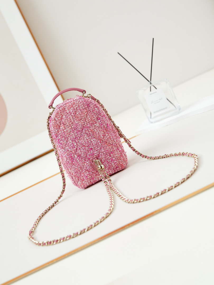 Chanel AP3753 Classic Mini Backpack Light Pink
