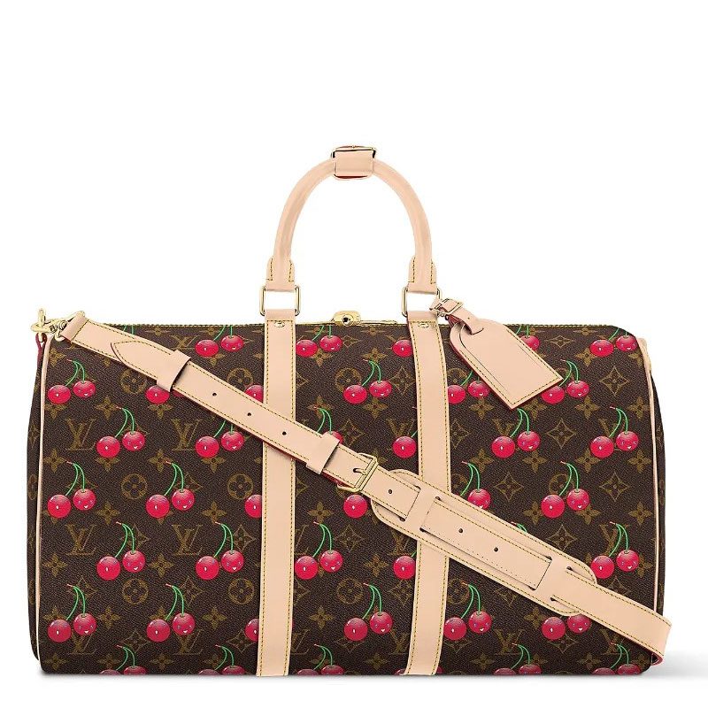 Louis Vuitton X Takashi Murakami Keepall