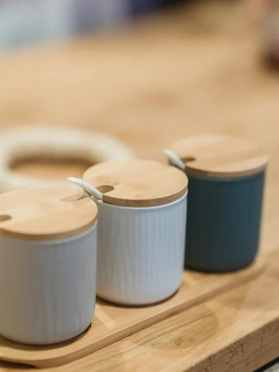 Ceramic Spice Jar Set